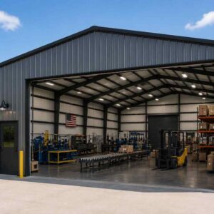 100x30 Metal Building Kits Custom-Engineered