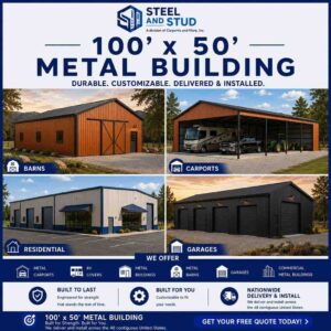 100x50 Metal Building