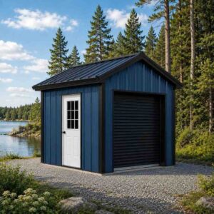 10x10 Metal Building Kits and Sheds