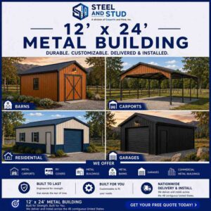 12x24 Metal Building