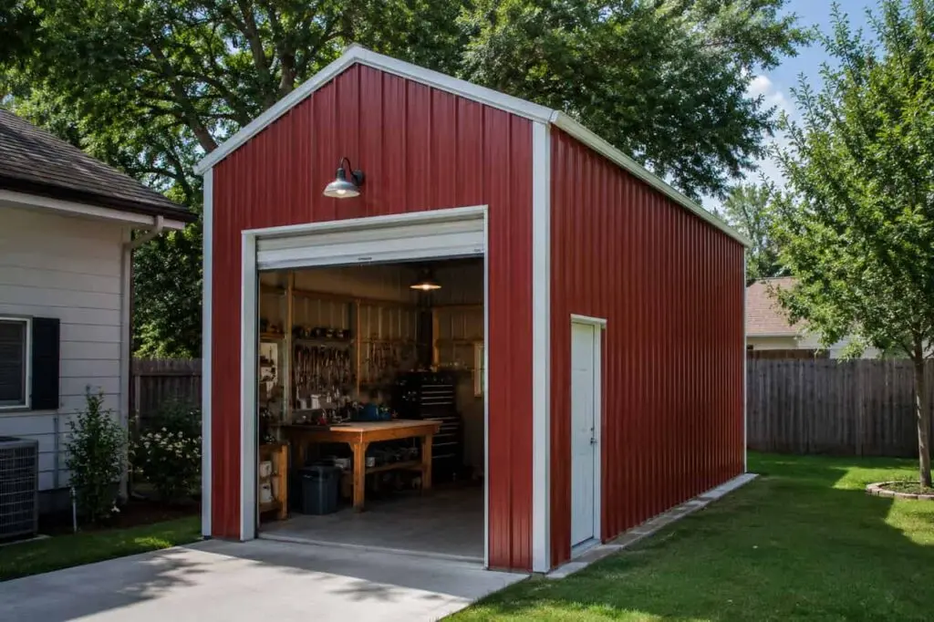 14×24 Backyard Workshop