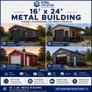 16x24 Metal Building