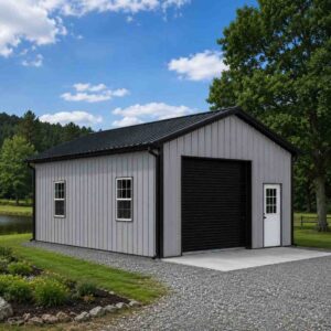18x35 Metal Building Kits Built to Spec