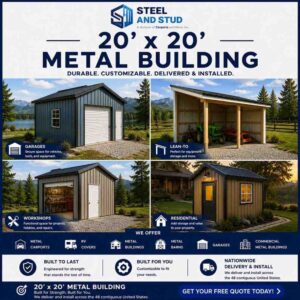 20x20 Metal Building
