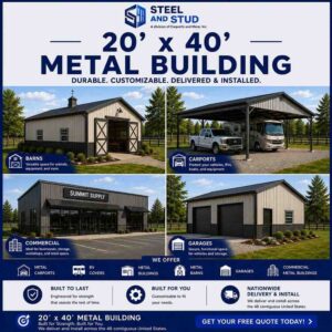 20x40 Metal Building