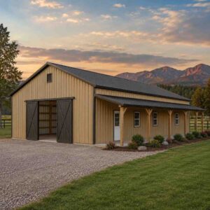 20x56 Metal Building Kits Built to Order