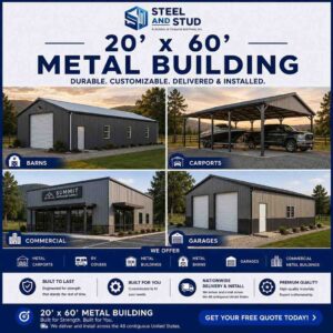 20x60 Metal Building