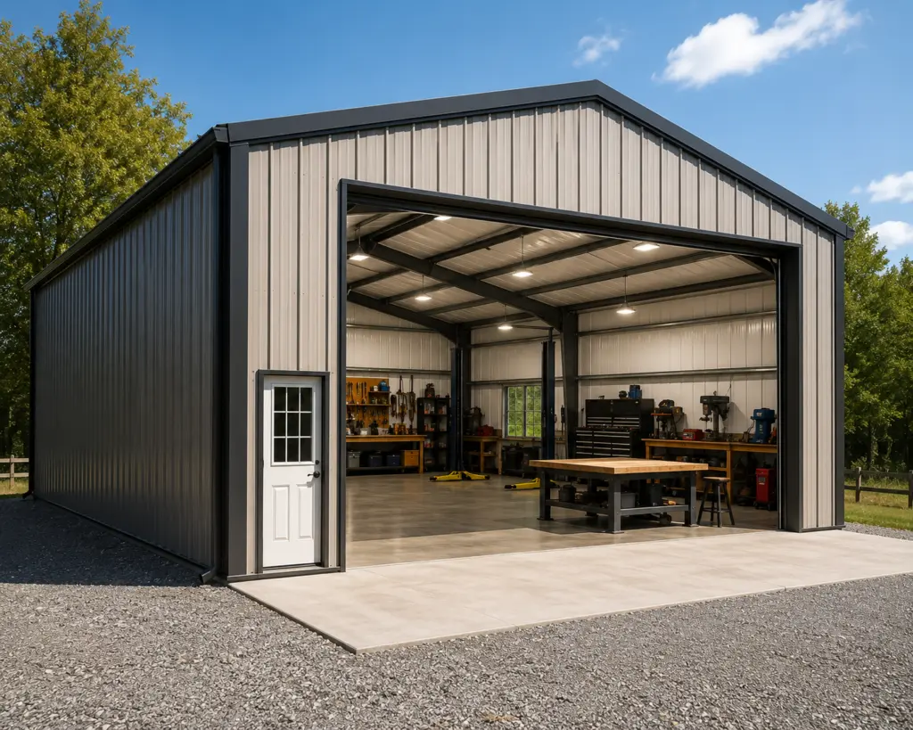 15×40 Backyard Workshop