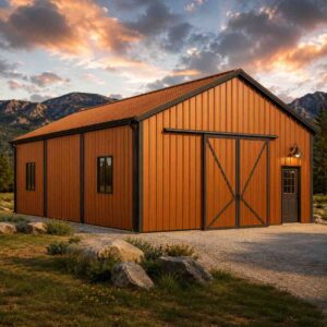 22x36 Metal Building Kits: 792 Sq Ft Configurable