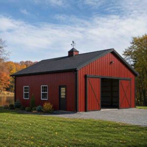 24x25 Metal Building Kits Built to Order