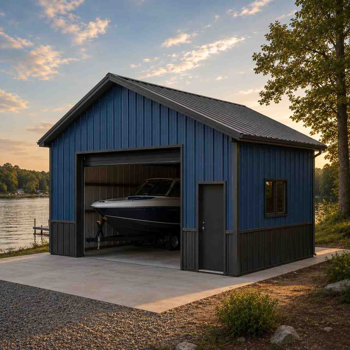 24x28 Metal Building Kits for Sale - Image 8