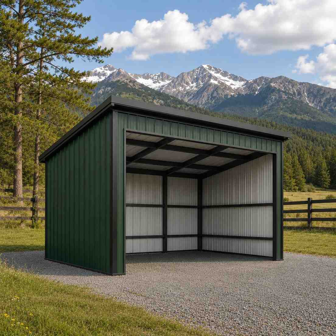 24x28 Metal Building Kits for Sale - Image 6