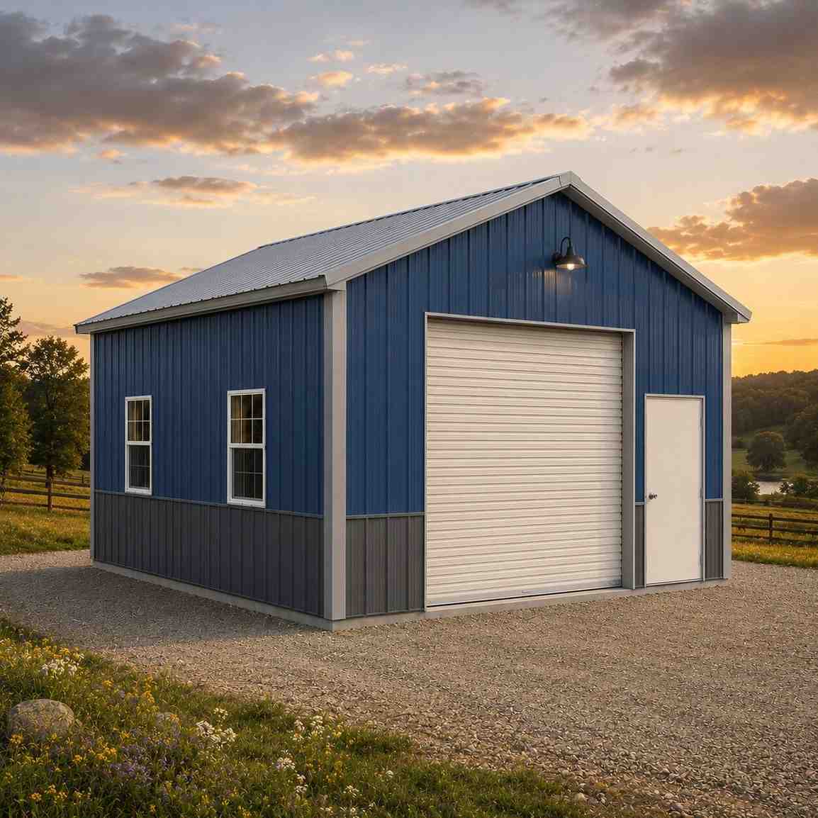 24x28 Metal Building Kits for Sale - Image 9