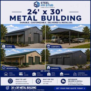 24x30 Metal Building
