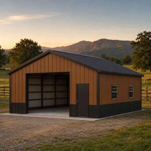 24x32 Metal Building Kits Built to Your County Code