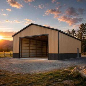 24x50 Metal Building Kits Built to Spec