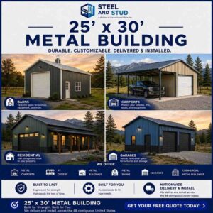 25x30 Metal Building