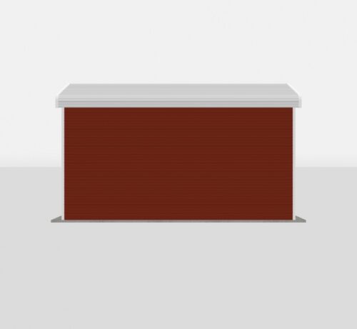 20×30 Motorcycle and ATV Storage Bay Metal Building Kit