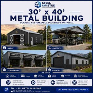 30x40 Metal Building
