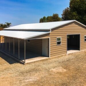 30×50 Three-Car Garage with Workshop