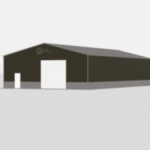 Deluxe Commercial Metal Buildings - 40 x 80 x 14