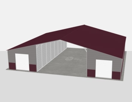 horse barn with tack room + seasonal storage