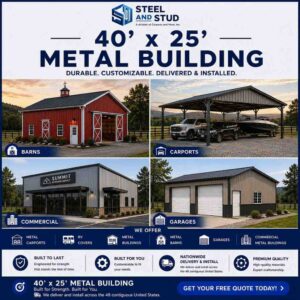 40x25 Metal Building