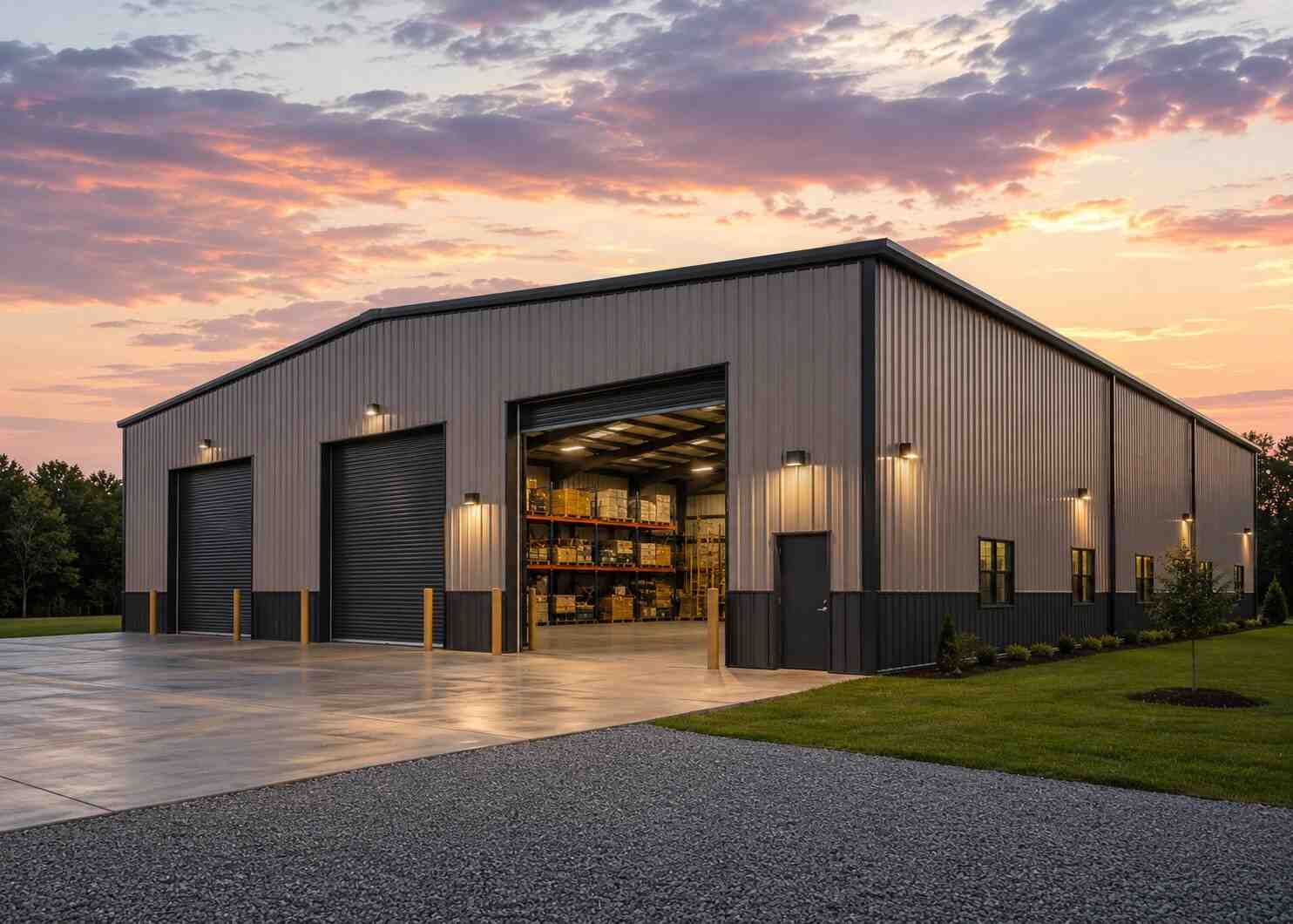 Commercial Warehouse hero view