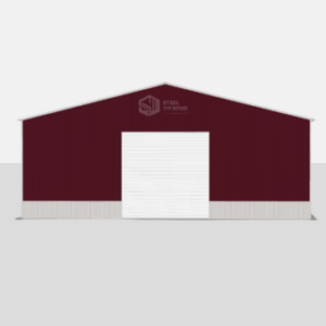 Deluxe Commercial Metal Buildings - 46 x 40 x 16