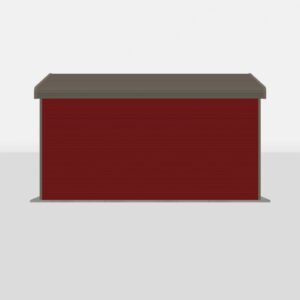 Standard Metal Garages - 20 x 25 x 10 (Regular Roof)