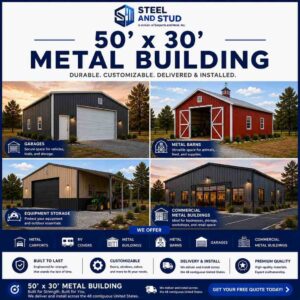 50x30 Metal Building