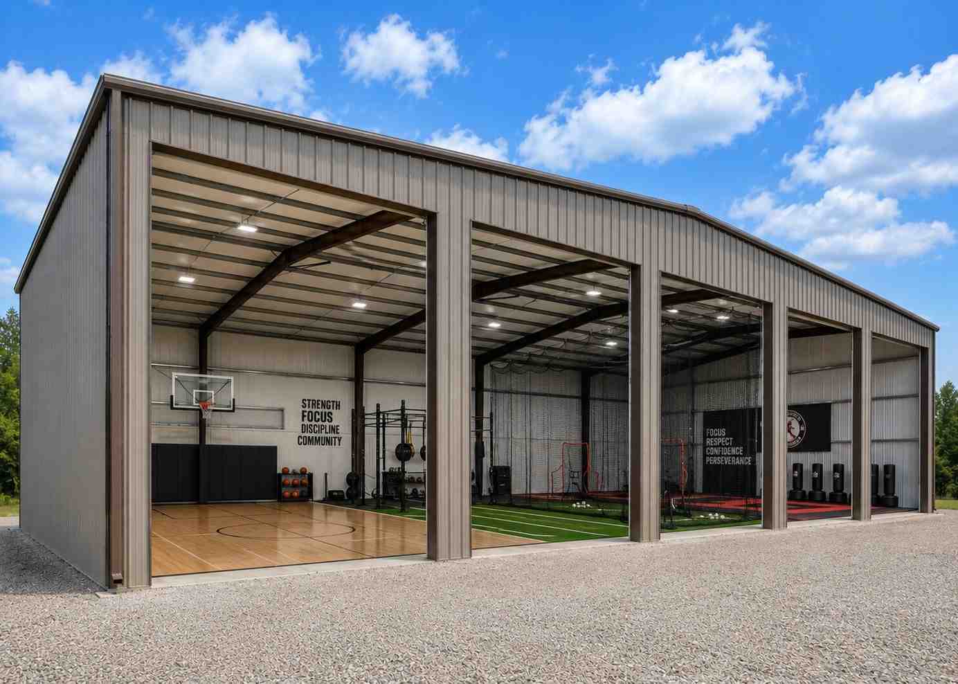 Indoor Sports / Training Facility hero view