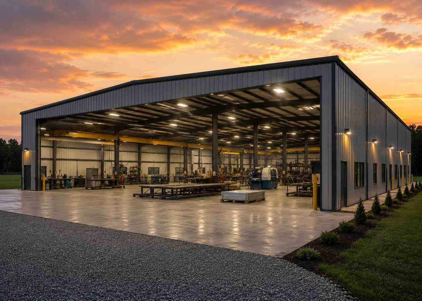 Manufacturing / Fabrication Shop hero view