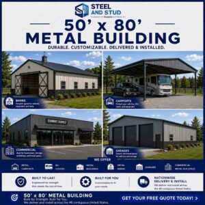 50x80 Metal Building