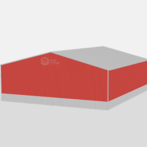 Deluxe Commercial Metal Buildings - 44 x 50 x 14