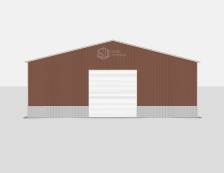 Deluxe Commercial Metal Buildings - 42 x 50 x 14