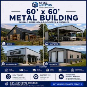 60x60 Metal Building
