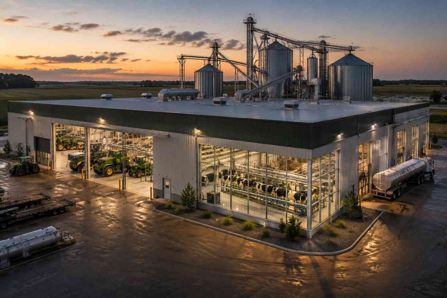 Agricultural Processing Facility hero view