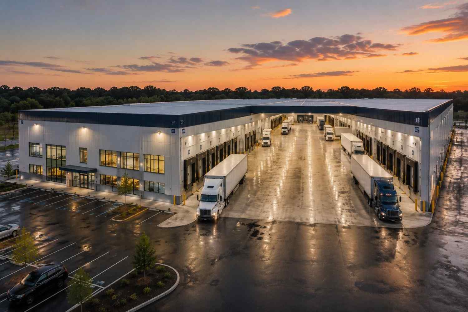 Trucking Terminal hero view