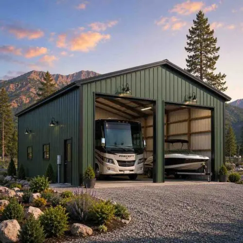 60×110 RV & Travel Trailer Storage Corridor