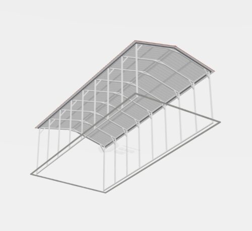 15×40 Single Carport