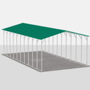 RV Metal Covers - 20 x 40 x 12