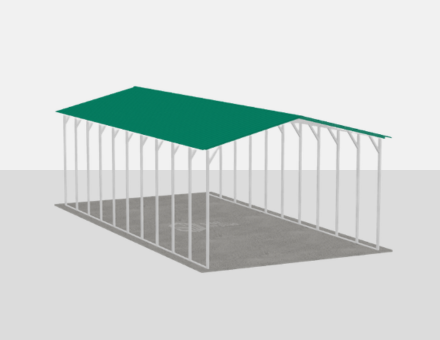 RV Metal Covers - 20 x 40 x 12