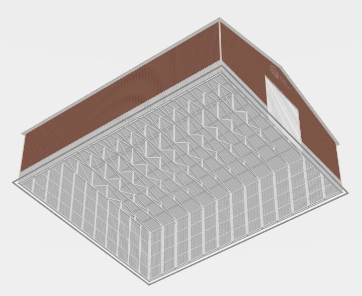 Deluxe Commercial Metal Buildings - 42 x 50 x 14 - Image 4
