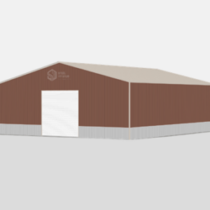 Deluxe Commercial Metal Buildings - 42 x 50 x 14