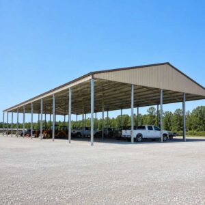 100x100 Metal Building - Carport