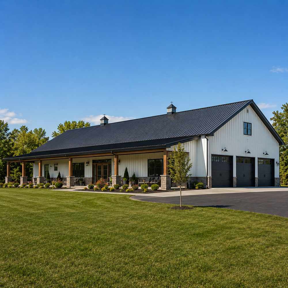 100x150 Metal Building - Residential