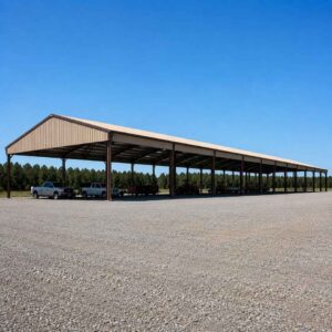 100x200 Metal Building - Carport