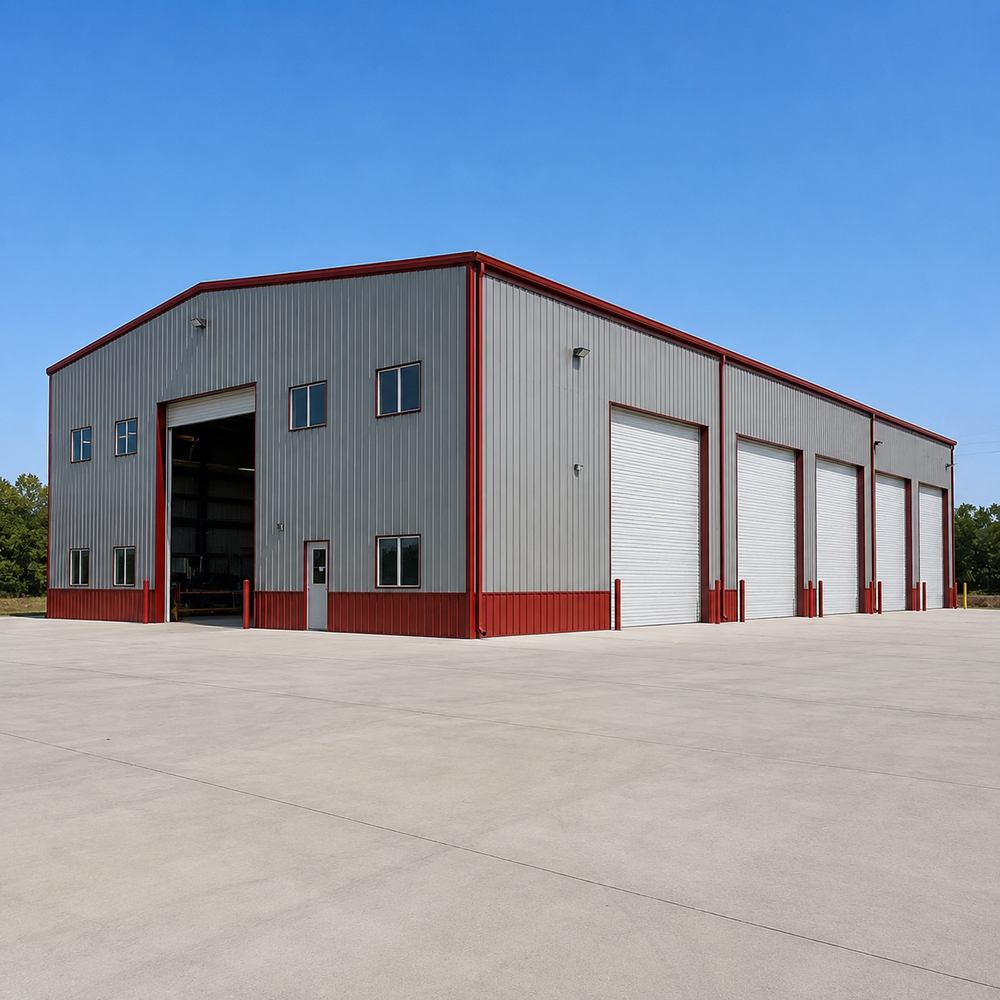 100x200 Metal Building - Workshop