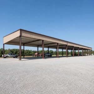 100x50 Metal Building - Carport